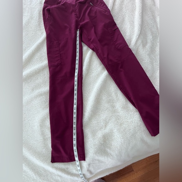 EUC Purple Label Yoga by Healing Hands Scrub Bottoms - Picture 6 of 6